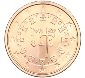 2 евроцента 2017 года Португалия