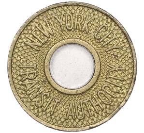Транзитный (транспортный) жетон 1989-1995 года США — Нью-Йорк