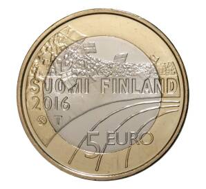 5 евро 2016 года Спорт — Футбол — Фото №2