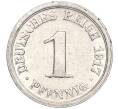 Монета 1 пфенниг 1917 года F Германия (Артикул K27-83508)