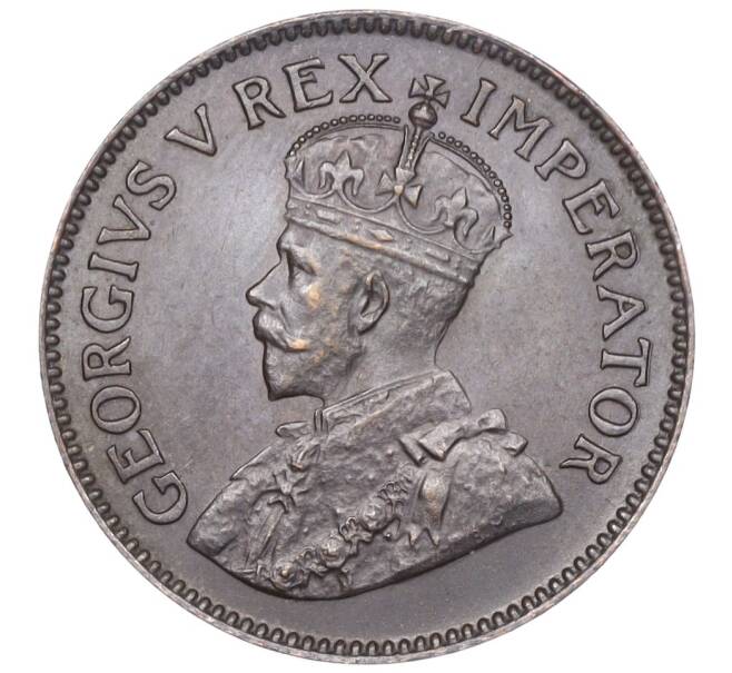 Монета 1/4 пенсов 1935 года Британская Южная Африка (Артикул M2-61480)