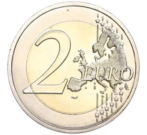 2 евро 2019 года Монако