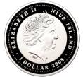 Монета 1 доллар 2008 года Ниуэ «Год быка» (Артикул K11-88691)