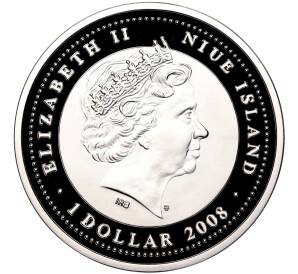 1 доллар 2008 года Ниуэ «Год быка»