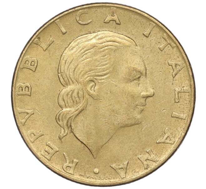 Монета 200 лир 1990 года Италия «100 лет основанию Государственного Совета» (Артикул M2-61600)