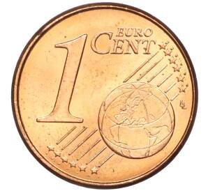 1 евроцент 2015 года Франция