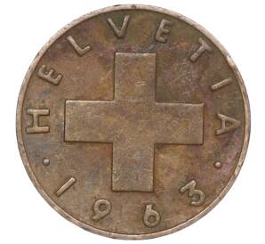 1 раппен 1963 года Швейцария — Фото №1