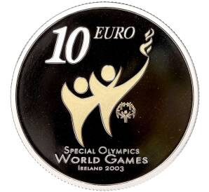 10 евро 2003 года Ирландия «Специальная Олимпиада 2003 в Дублине»