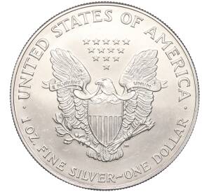 1 доллар 2001 года США «Шагающая Свобода»