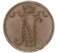 Монета 1 пенни 1900 года Русская Финляндия (Артикул M1-51555)