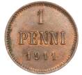 Монета 1 пенни 1911 года Русская Финляндия (Артикул M1-51558)
