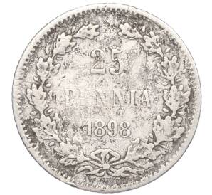 25 пенни 1898 года Русская Финляндия