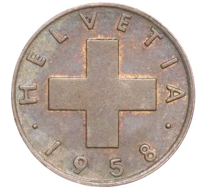 1 раппен 1958 года Швейцария
