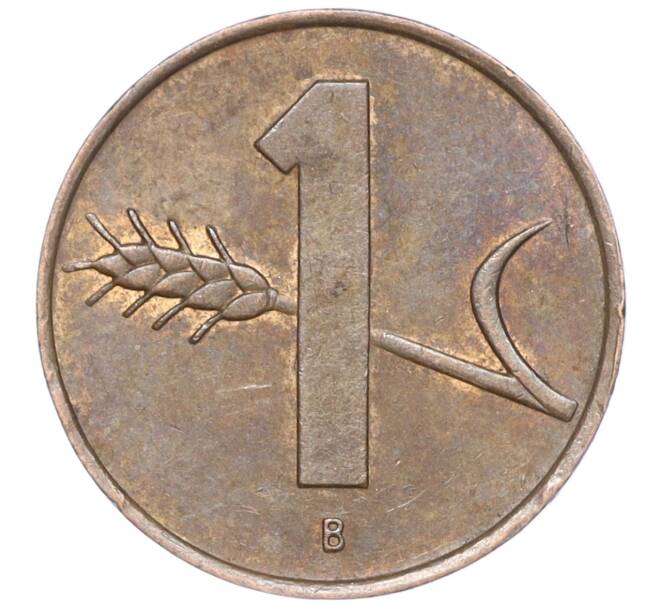 Монета 1 раппен 1958 года Швейцария (Артикул M2-62030)