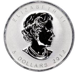 5 долларов 2012 года Канада «Кленовый лист — Титаник»