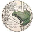 Монета 3 евро 2018 года Австрия «Животные со всего мира — Лягушка» (Артикул M2-62064)