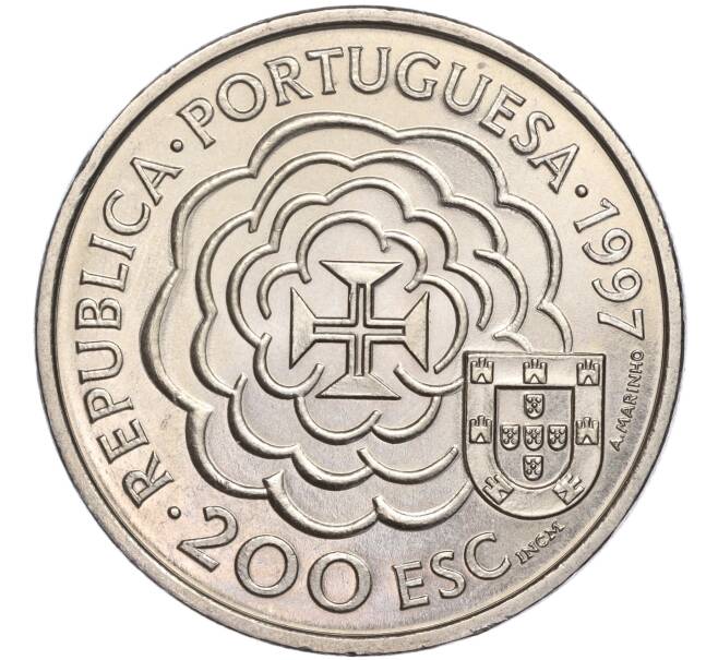 Монета 200 эскудо 1997 года Португалия «390 лет со дня смерти Бенто ди Гойш» (Артикул K11-89007)