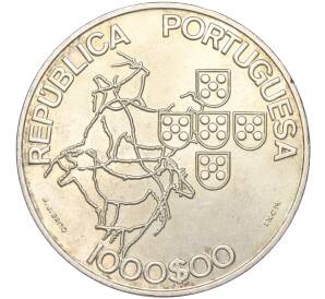 1000 эскудо 2000 года Португалия «Председательство Португалии в совете ЕС»