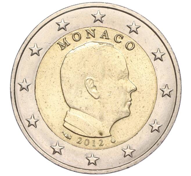 Монета 2 евро 2012 года Монако (Артикул M2-62204)