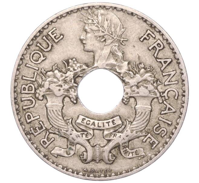 Монета 5 сантимов 1938 года Французский Индокитай (Артикул M2-62207)