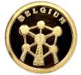 Монета 12 долларов 2008 года Либерия «Страны мира — Бельгия» (Артикул M2-62218)
