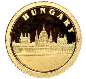 12 долларов 2008 года Либерия «Страны мира — Венгрия»