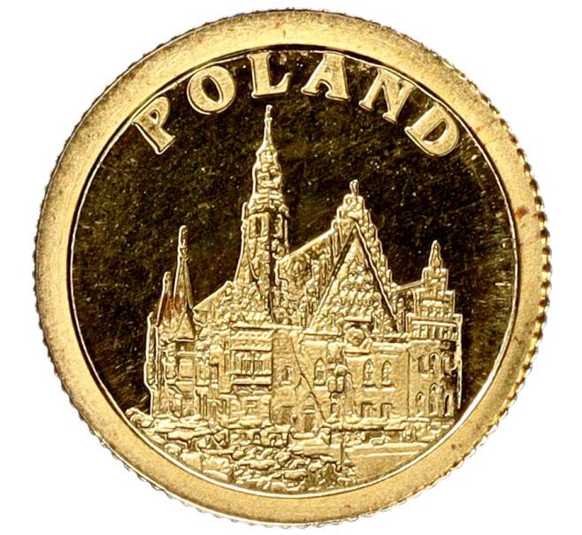 Монета 12 долларов 2008 года Либерия «Страны мира — Польша» (Артикул M2-62224)