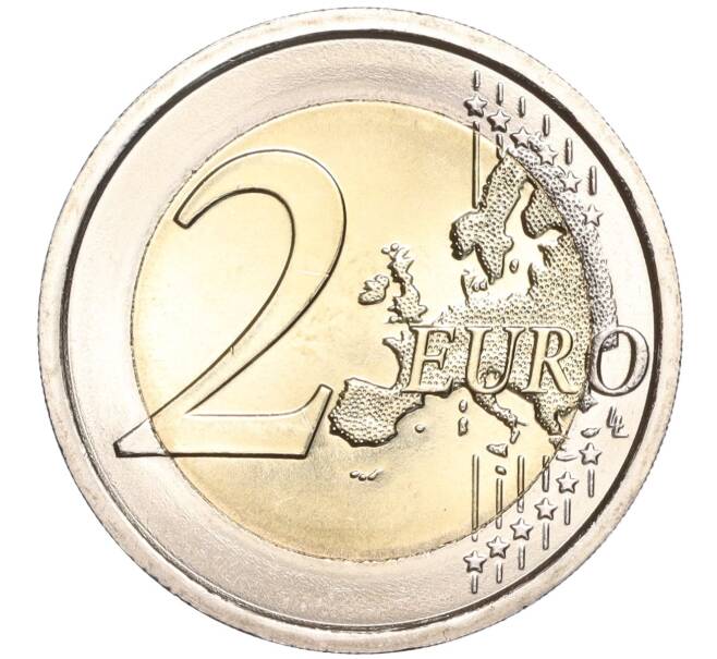 Монета 2 евро 2023 года Италия «100 лет Военно-воздушным силам» (Артикул M2-62234)