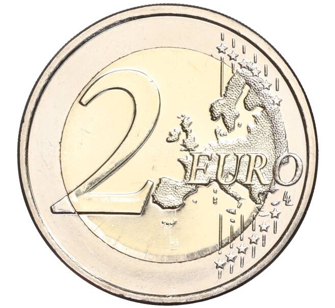 Монета 2 евро 2023 года Финляндия «100 лет первому закону Финляндии об охране природы» (Артикул M2-62237)