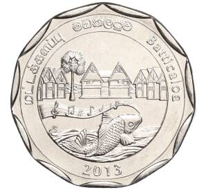 10 рупий 2013 года Шри-Ланка «Округа Шри-Ланки — Баттикалоа» — Фото №1