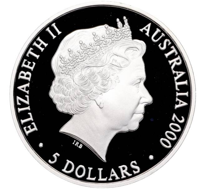 Монета 5 долларов 2000 года Австралия «Олимпийские игры 2000 в Сиднее — Кукабара» (Артикул M2-62276)