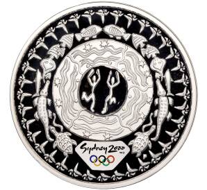 5 долларов 2000 года Австралия «Олимпийские игры 2000 в Сиднее — Фестиваль мечты»