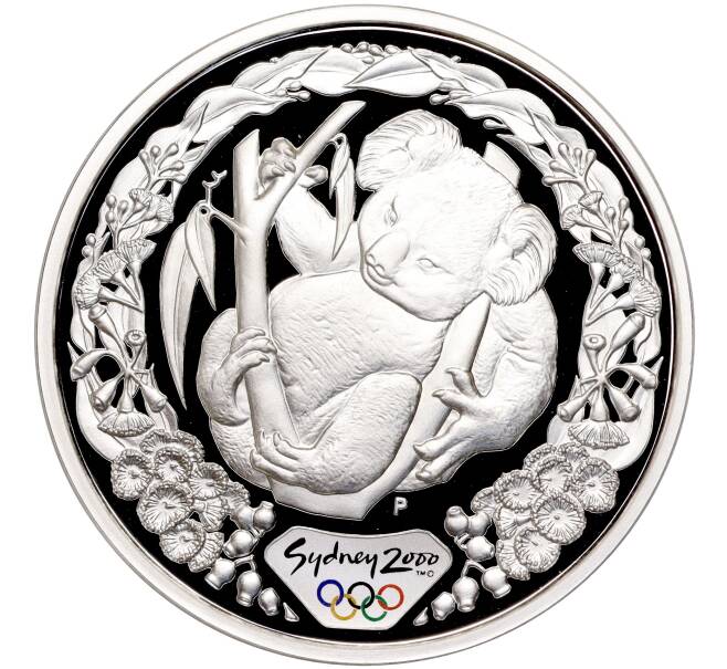 Монета 5 долларов 2000 года Австралия «Олимпийские игры 2000 в Сиднее — Коала» (Артикул M2-62328)