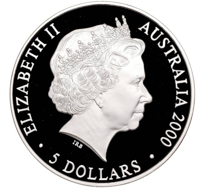 Монета 5 долларов 2000 года Австралия «Олимпийские игры 2000 в Сиднее — Коала» (Артикул M2-62328)