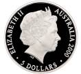 Монета 5 долларов 2000 года Австралия «Олимпийские игры 2000 в Сиднее — Эму с птенцами» (Артикул M2-62329)