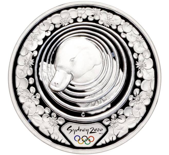 Монета 5 долларов 2000 года Австралия «Олимпийские игры 2000 в Сиднее — Утконос» (Артикул M2-62331)