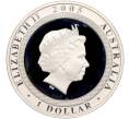 Монета 1 доллар 2005 года Австралия «60 лет окончанию Второй Мировой войны» (Артикул M2-62341)