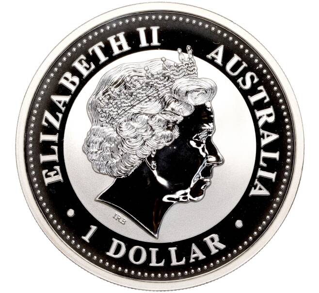 Монета 1 доллар 2004 года Австралия «Китайский гороскоп — Год обезьяны» (Артикул M2-62355)