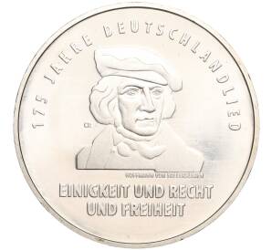 20 евро 2016 года Германия «175 лет Гимну Германии» — Фото №1