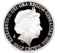 Монета 1/2 кроны 2016 года Гибралтар «Битва за Атлантику» (Артикул M2-62442)