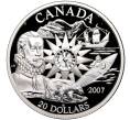 Монета 20 долларов 2007 года Канада «Международный полярный год» (Артикул M2-62455)