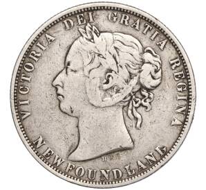 50 центов 1872 года Ньюфаундленд