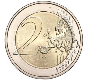 2 евро 2023 года J Германия «1275 лет со дня рождения Карла Великого» — Фото №2