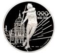 Монета 100 франков 1994 года Франция «100 лет Олимпийским играм — Метание копья» (Артикул M2-62511)