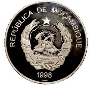 1000 метикалов 1998 года Мозамбик «XXVII летние Олимпийские Игры 2000 в Сиднее»