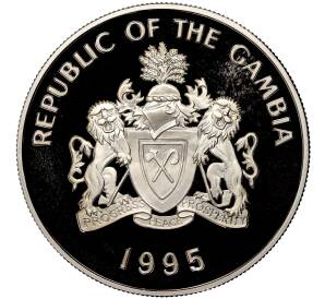 20 даласи 1995 года Гамбия «50 лет ООН»