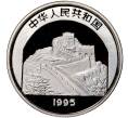 Монета 5 юаней 1995 года Китай «Китайская традиционная культура — Танец льва» (Артикул M2-62553)