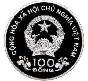 100 донг 2000 года Вьетнам «XXVII летние Олимпийские Игры 2000 в Сиднее» — Фото №2