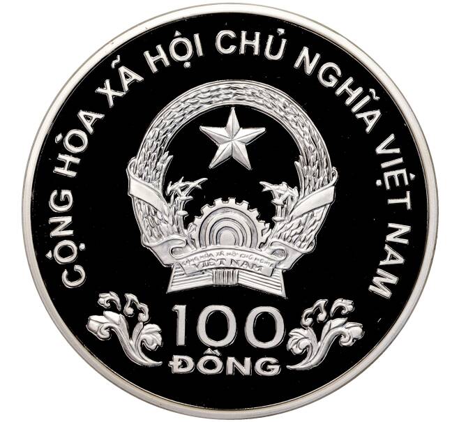 Монета 100 донг 2000 года Вьетнам «XXVII летние Олимпийские Игры 2000 в Сиднее» (Артикул M2-62560)