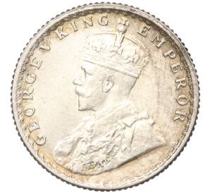 1/4 рупии 1918 года Британская Индия — Фото №2